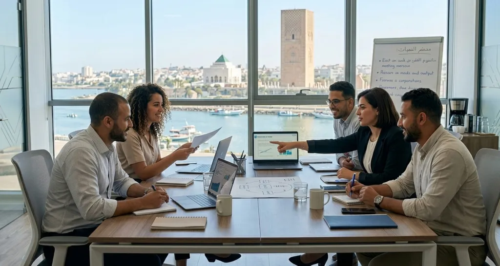 CJDI Rabat team meeting